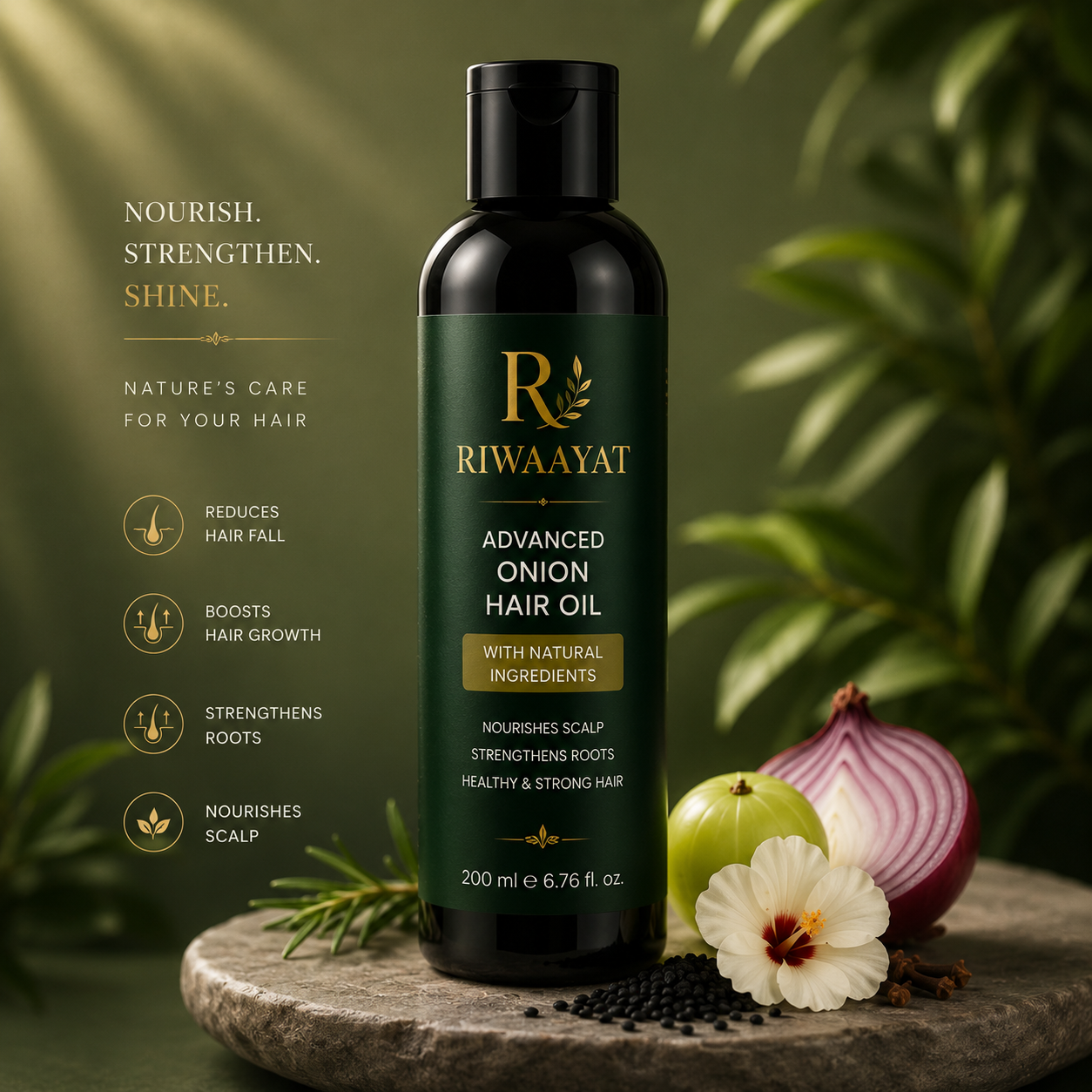 Riwaayat Advanced Onion Hair Oil | 200ml